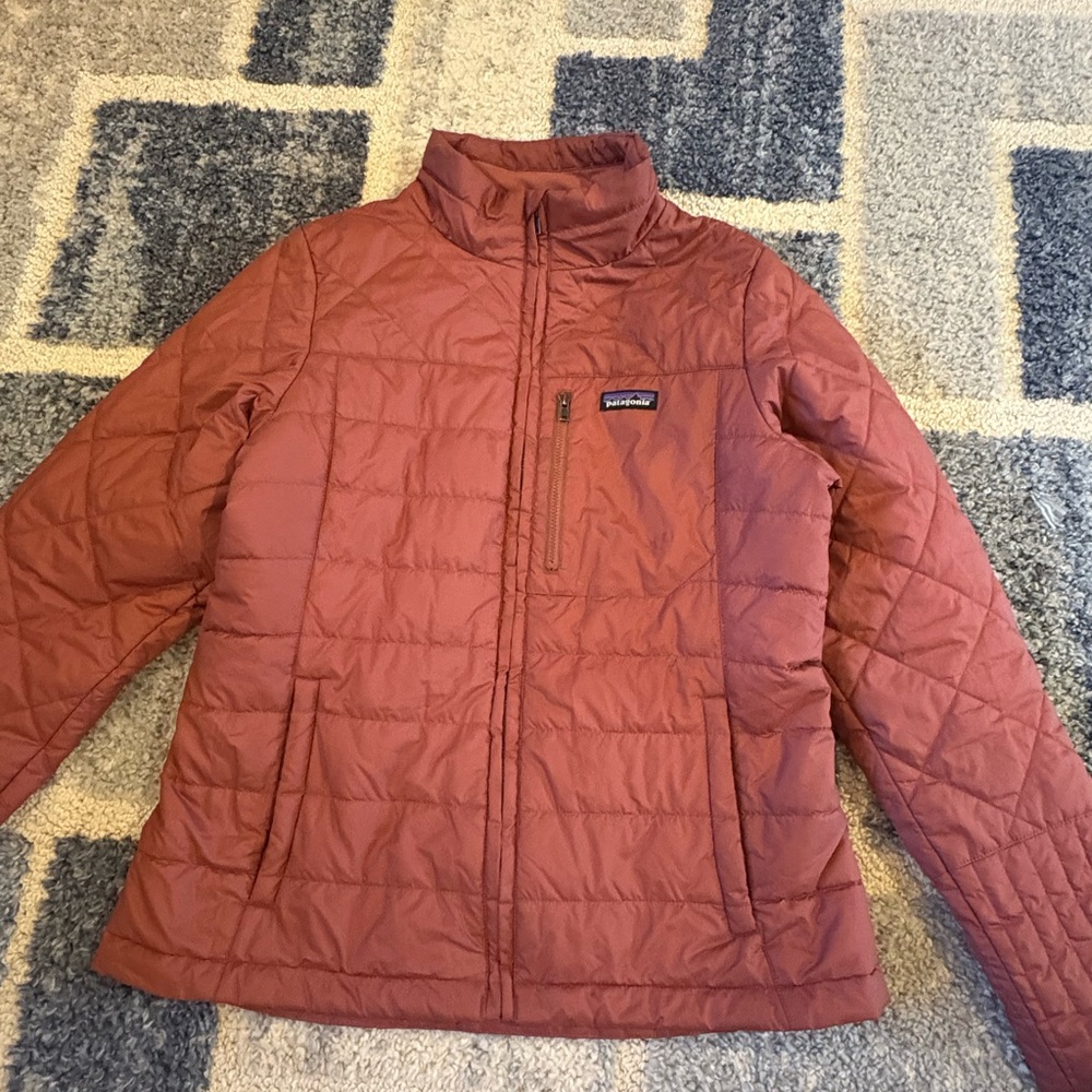 Patagonia Puffer Jacket - Brick Red